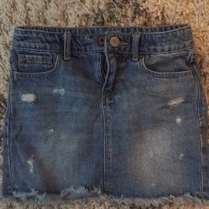 Gap kids jean skirt